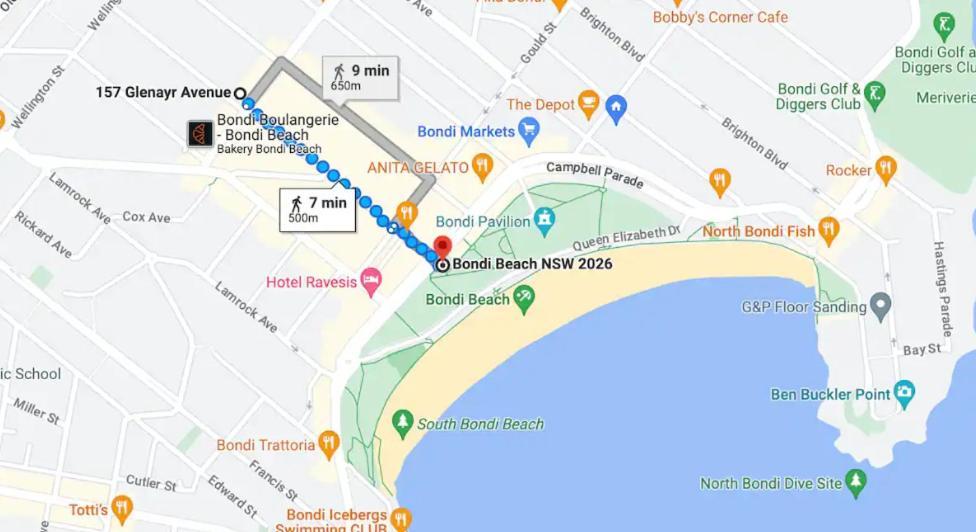 In The Heart Of Bondi, Stroll To The Beach Leilighet Sydney Eksteriør bilde